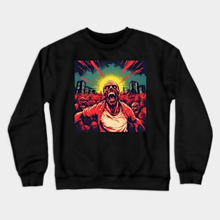 Cannibalistic Zombie Horde Crewneck Sweatshirt